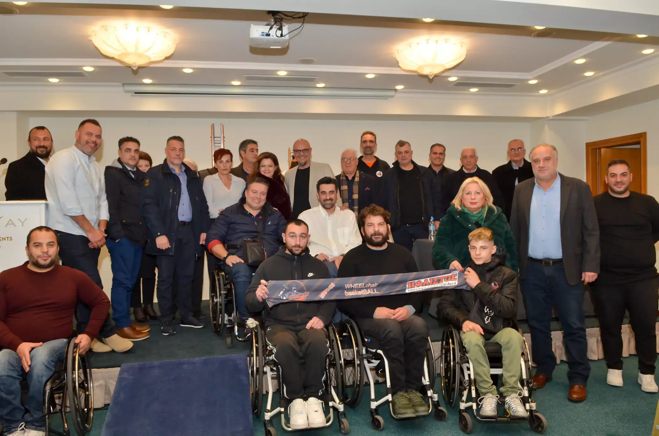 εκδήλωση παρουσίασης νέας εμφάνισης 2024-2025